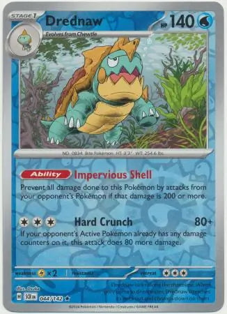 Stellar Crown Drednaw #44/142 reverse holo